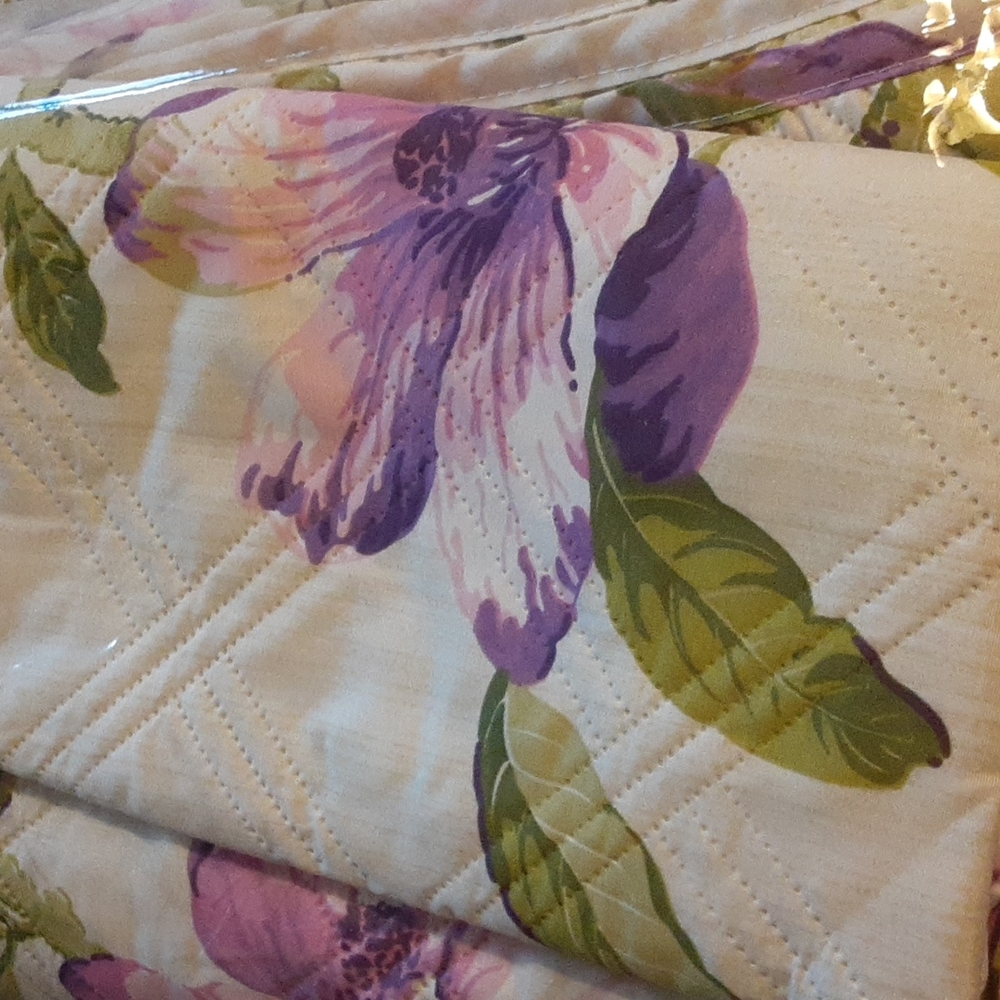 Like New! Twin quilt (68" x 86")  and pillow case (20" x 26") - Picture 3 of 5